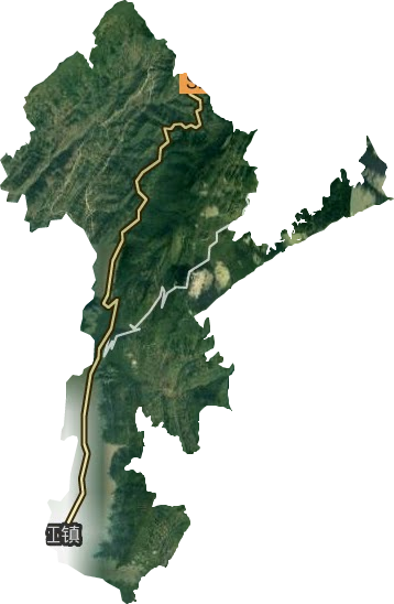 三江镇卫星图