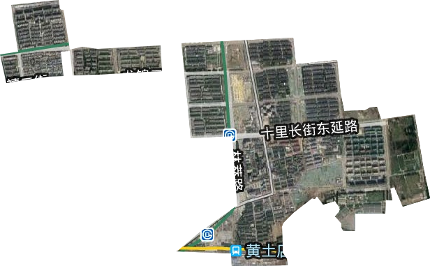 霍营街道卫星图