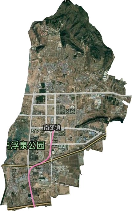 南邵镇卫星图