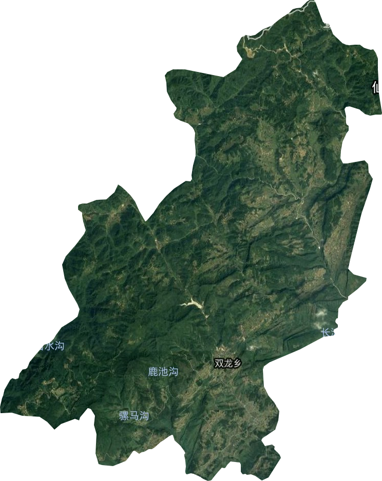 双龙乡卫星图