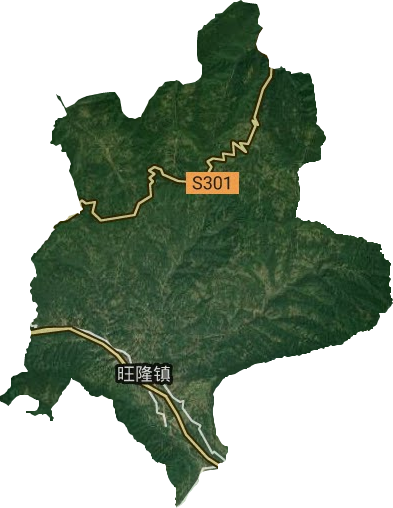 旺隆镇卫星图
