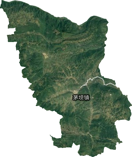 茅坝镇卫星图