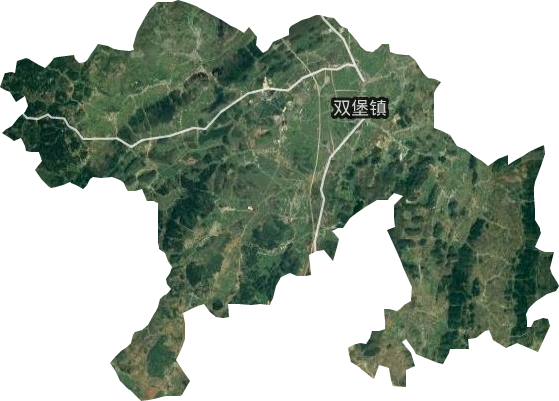 双堡镇卫星图