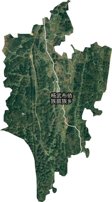 杨武布依族苗族乡卫星图