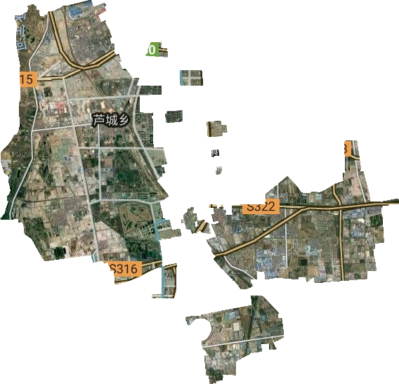 黄村地区办事处卫星图