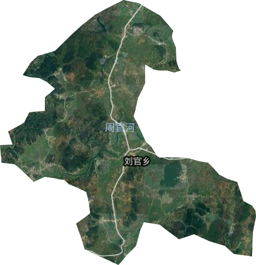 刘官乡卫星图