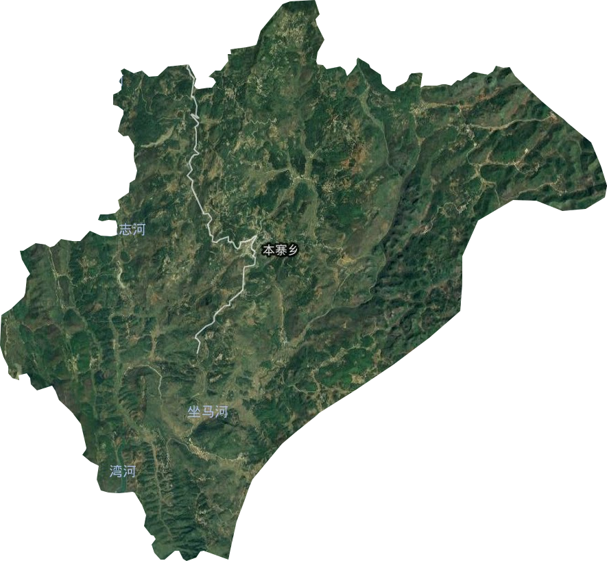 本寨乡卫星图