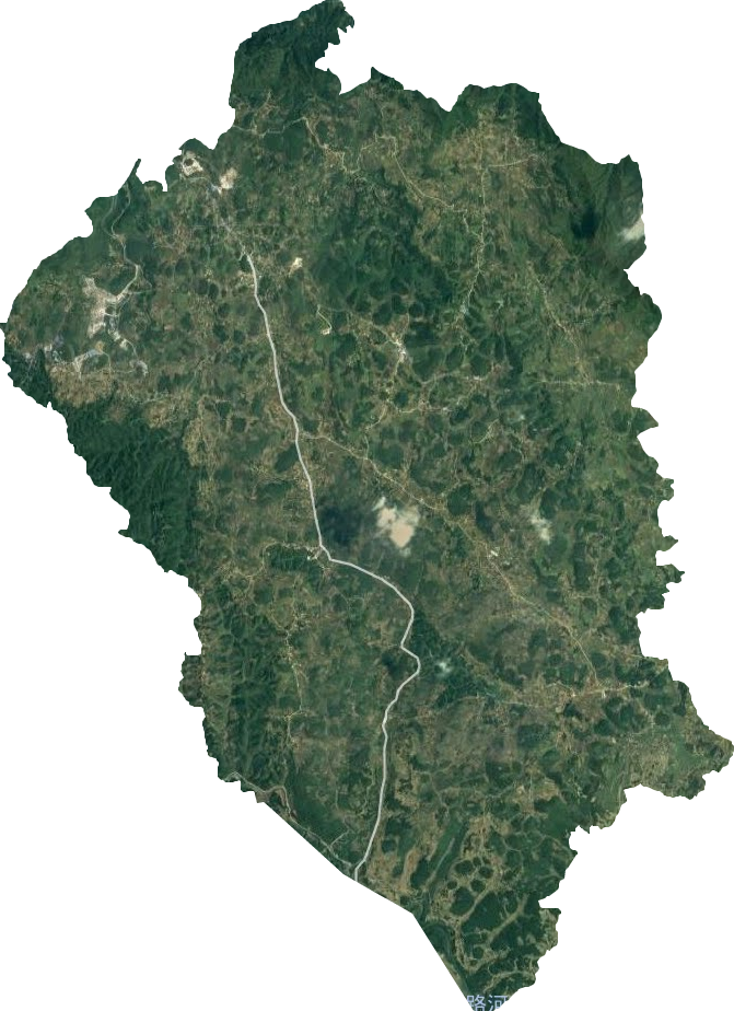 柳塘镇卫星图