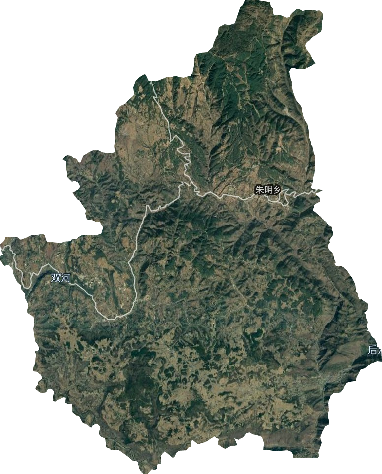 朱明乡卫星图
