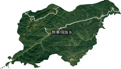 敖寨侗族乡卫星图