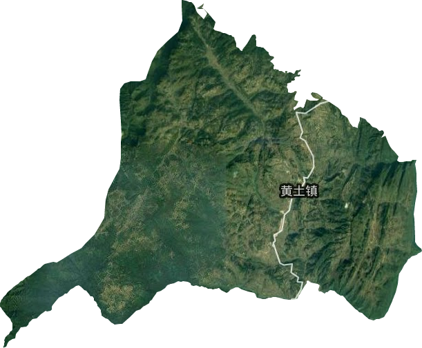 黄土乡卫星图