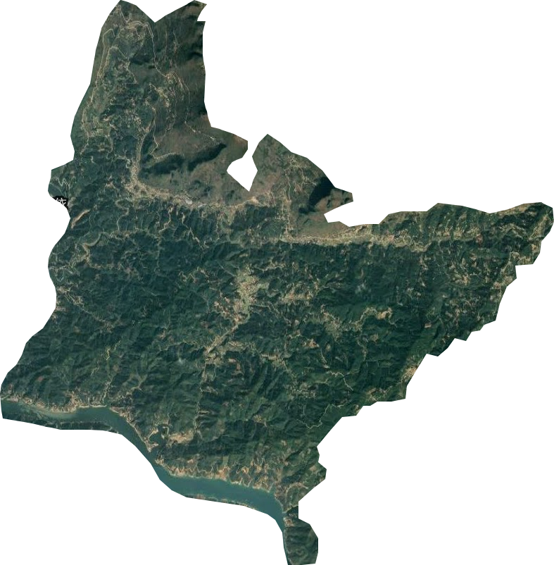 三江口镇卫星图
