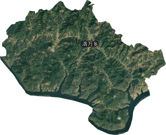 洛万乡卫星图