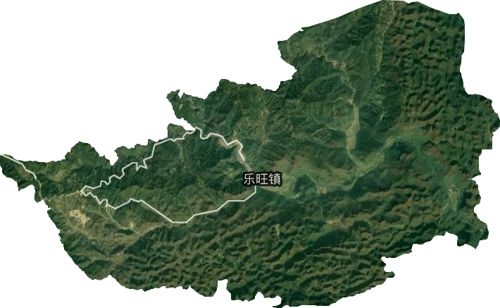 乐旺镇卫星图