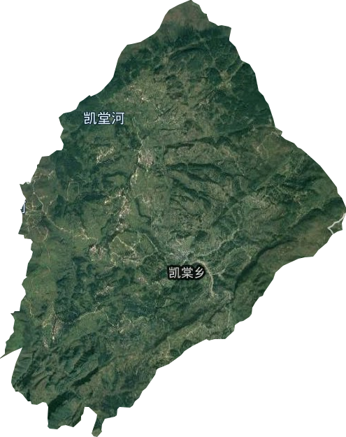 凯棠乡卫星图