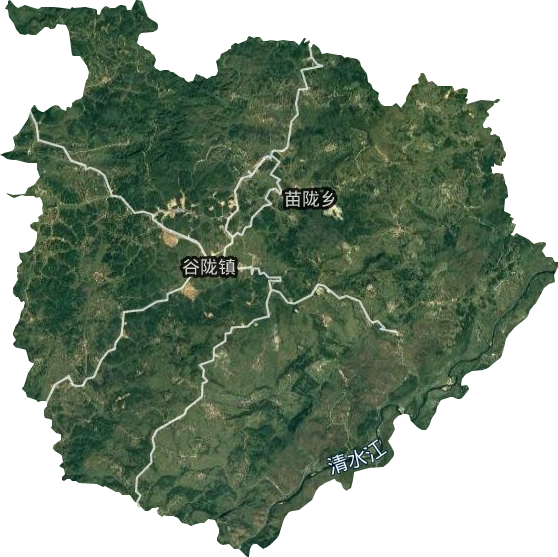 谷陇镇卫星图