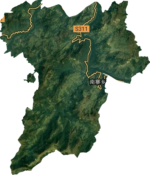 南寨乡卫星图