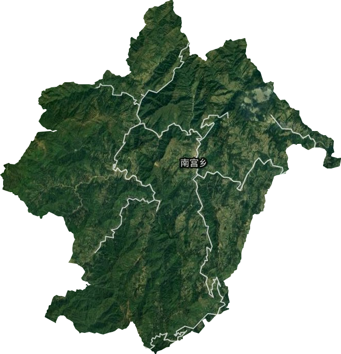 南宫乡卫星图