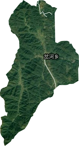 岔河乡卫星图