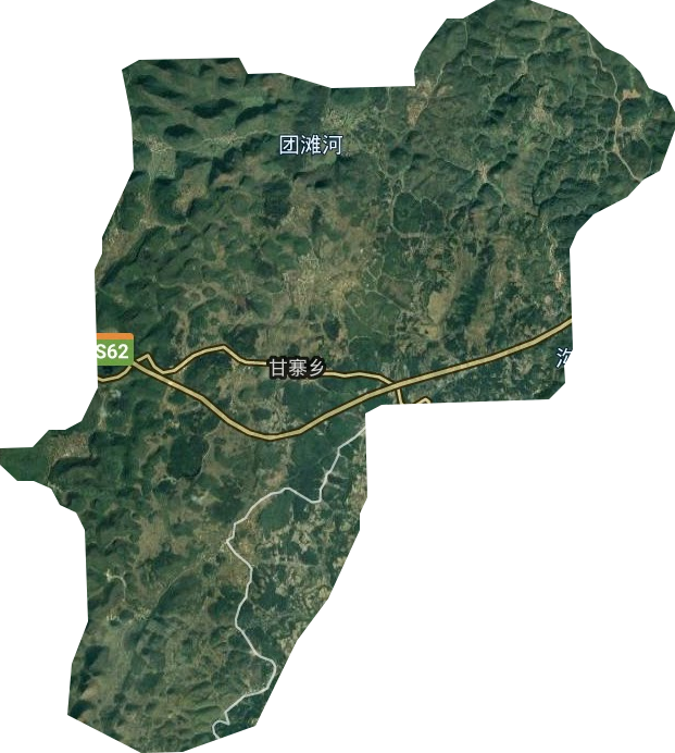 甘寨乡卫星图