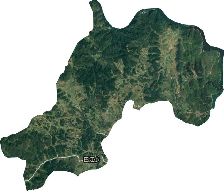 巴江乡卫星图
