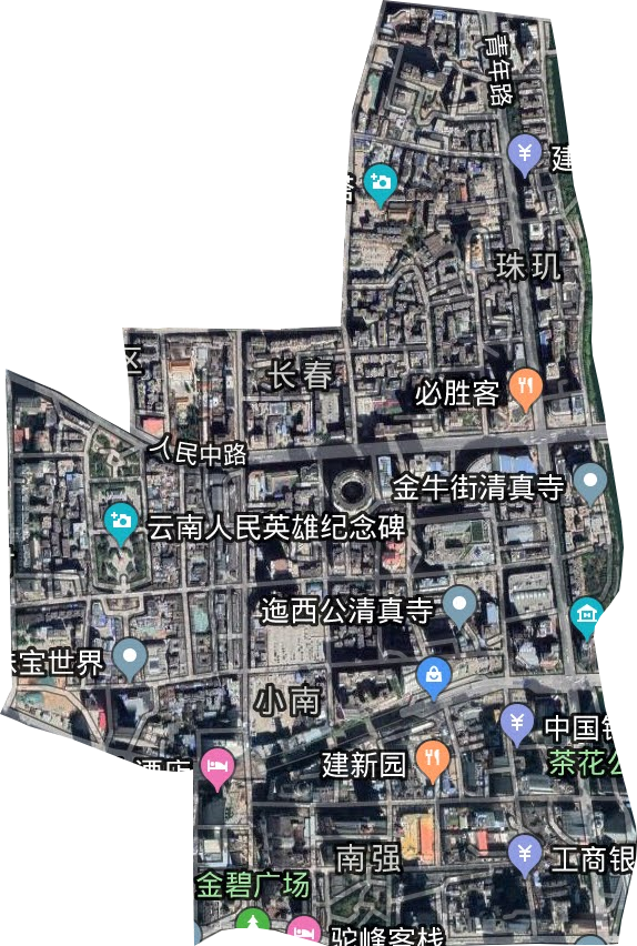 护国街道卫星图