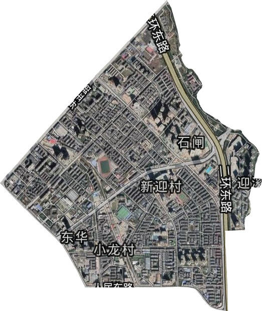 东华街道卫星图