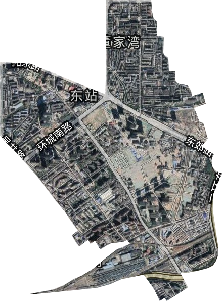 吴井街道卫星图