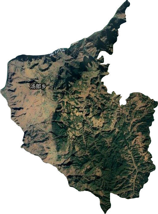 汤郎乡卫星图