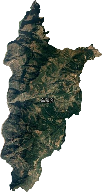 乌蒙乡卫星图