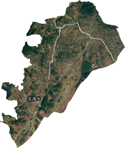 龙海乡卫星图