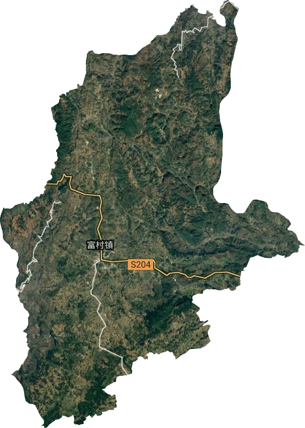 富村镇卫星图