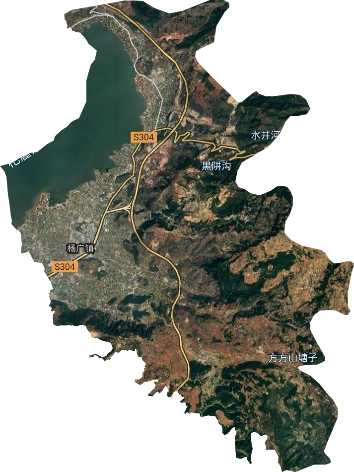 杨广镇卫星图
