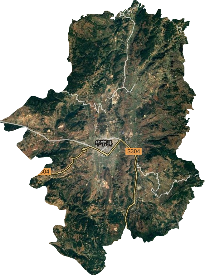 宁州街道卫星图