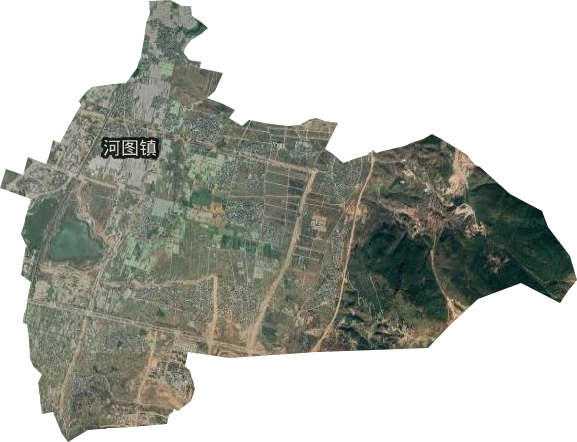 河图镇卫星图