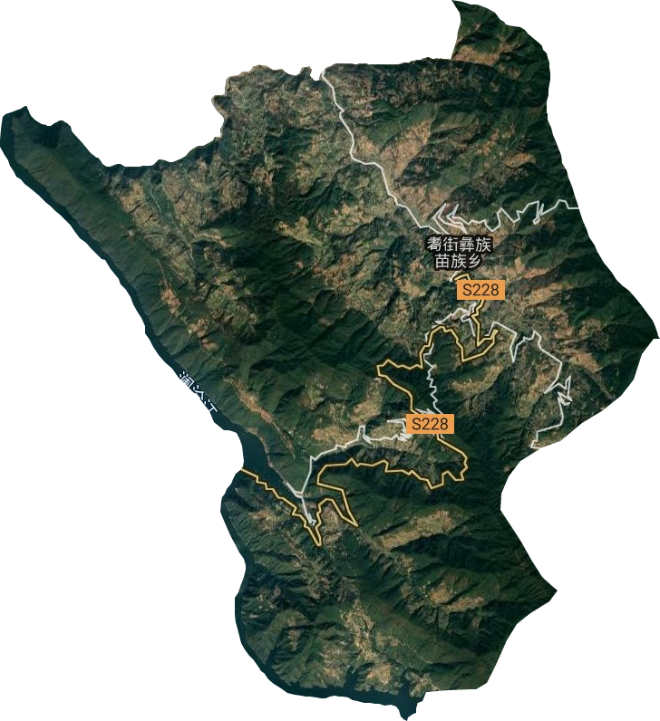 耈街彝族苗族乡卫星图