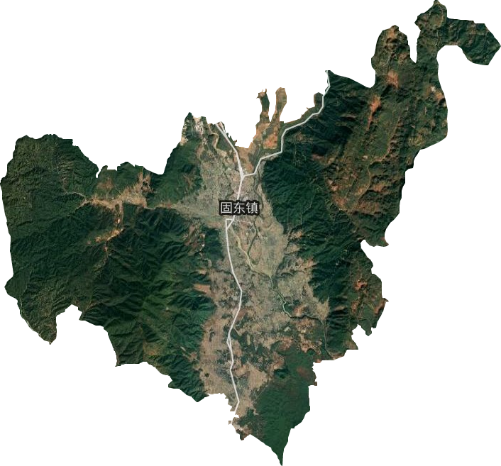 固东镇卫星图