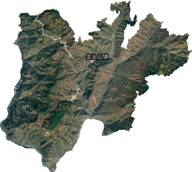 龙头山镇卫星图