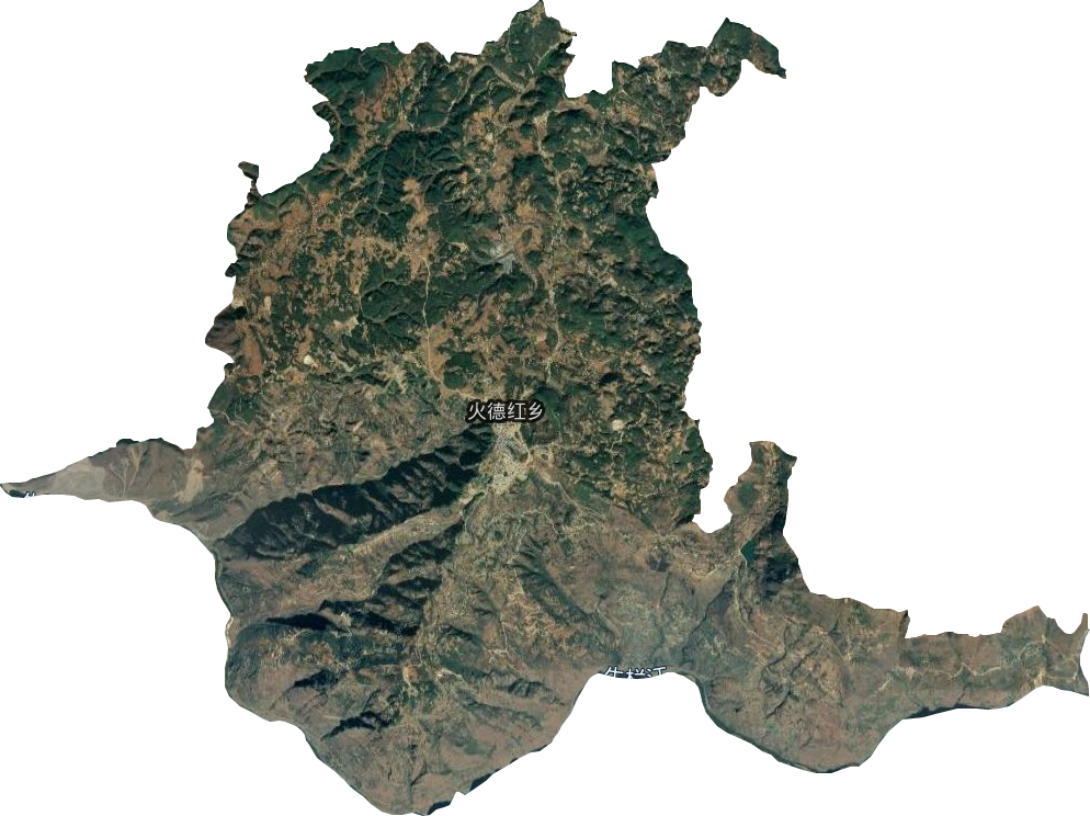 火德红镇卫星图