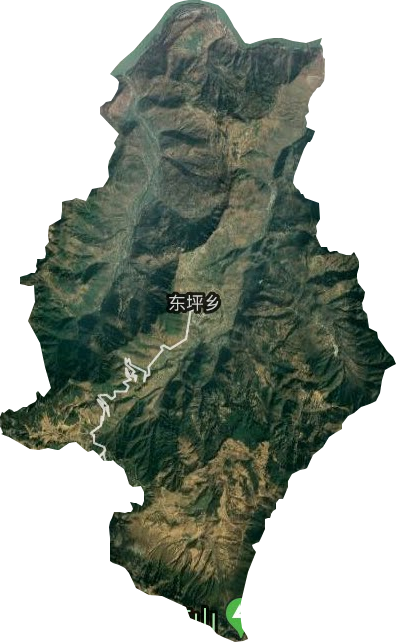 东坪镇卫星图
