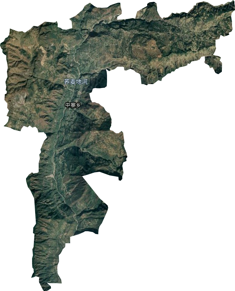 中寨乡卫星图