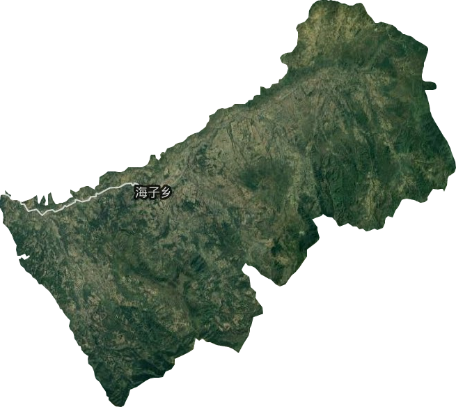 海子镇卫星图