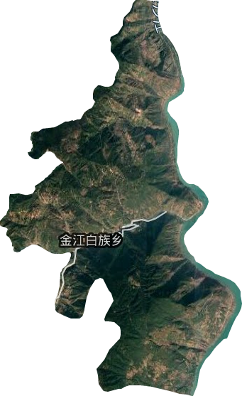金江白族乡卫星图
