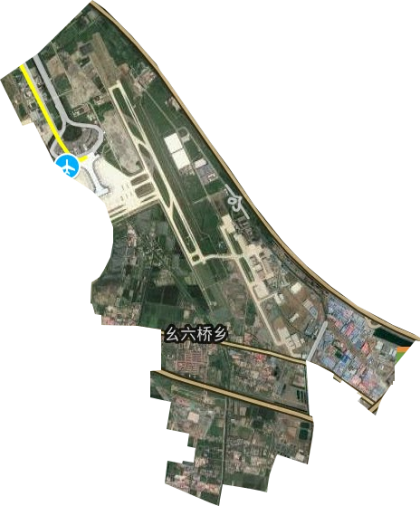 金桥街道卫星图