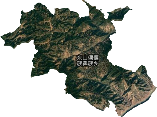 东山傈僳族彝族乡卫星图