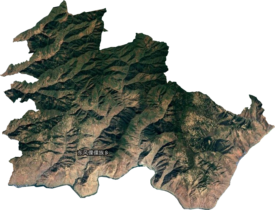 东风傈僳族乡卫星图