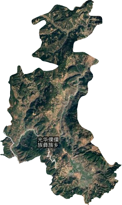 光华傈僳族彝族乡卫星图