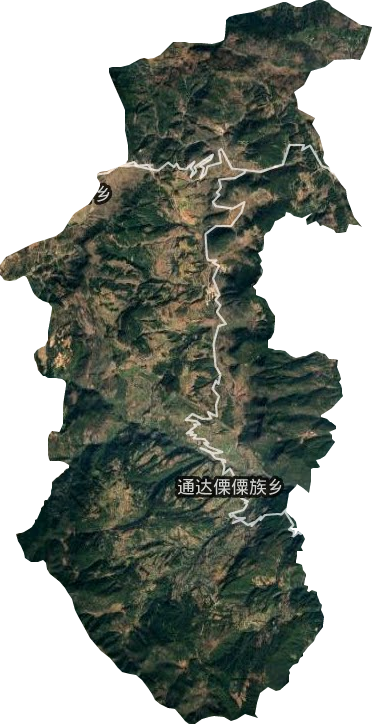 通达傈僳族乡卫星图