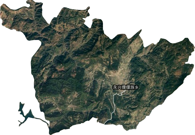 永兴傈僳族乡卫星图