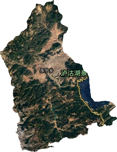 永宁乡卫星图